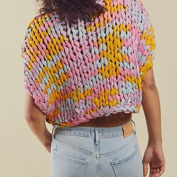 Free People Cosmic Colors Sweater Vest - Picture 3 of 10